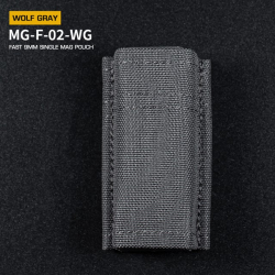 FAST Type 9mm Magazine Pouch - Grey