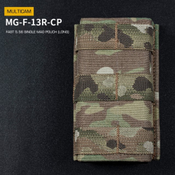 FAST type Single MOLLE sumka na 5.56 zásobníky M4/M16, dlouhá - MC