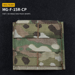 FAST type Single MOLLE sumka na 7.62 zásobníky, krátká - MC