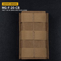 FAST Type Single 7.62 Magazine Pouch for AK - coyote