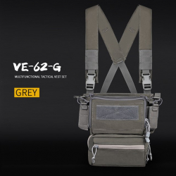 WST Tactical Multifunctional Chest Rig TMVS - Dark Grey