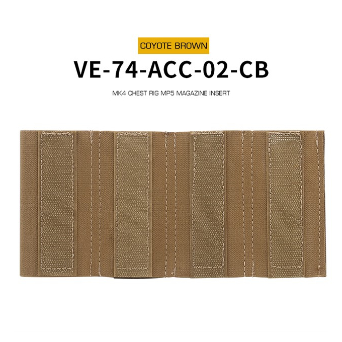 MK4 Chest Rig MP5 Magazine Insert - coyote