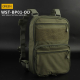 WST Tactical Flat Backpack - green