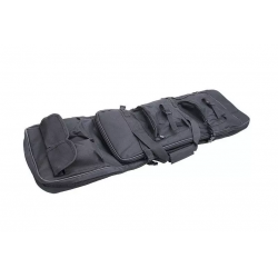 Twin assault rifle carrying bag - 65 and 96cm - Black