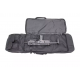 Twin assault rifle carrying bag - 65 and 96cm - Black