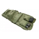 Twin assault rifle carrying bag - 65 and 96cm - Green