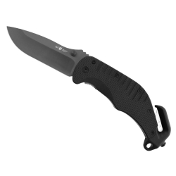 Folding Knife RESCUE Fine Edge - BLACK