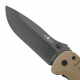 ESP Multi-purpose Folding Knife RESCUE, Smooth Blade - Black