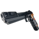 BioHazard M92 Extended - Gen.2, černá/hnědá, celokov, blowback