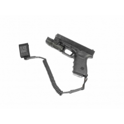 BlackHawk Tactical Pistol Lanyard-Coil - black