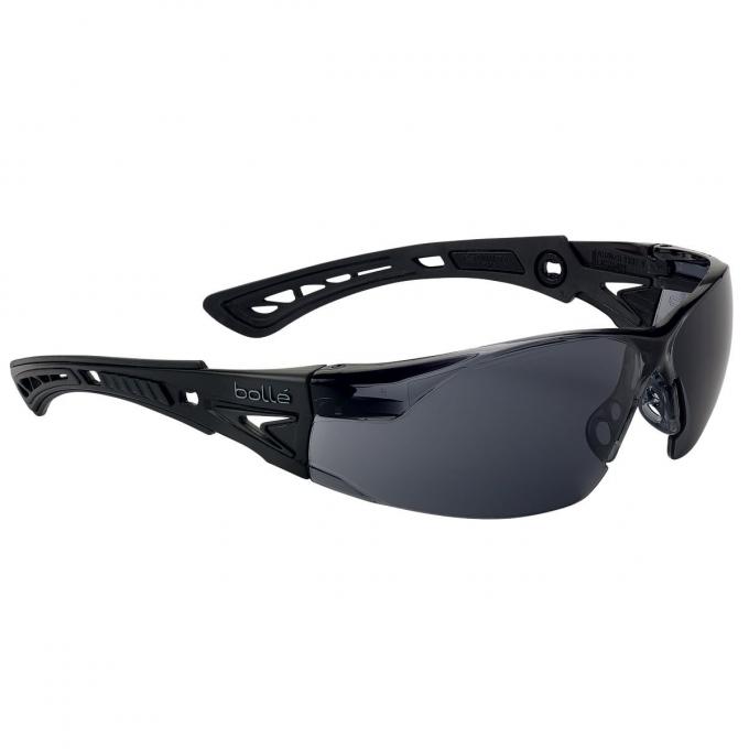Brýle ochranné Bolle RUSH+ BSSI černé - kouřová skla