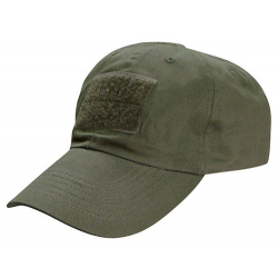 OPERATOR hat with VELCRO OLIVE panels