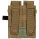 Pouch MOLLE Double the gun. stocks. - Coyote Brown