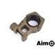 M10 Mount Rings 25.4mm / 30mm - TAN
