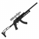 Novritsch SSQ22 GBBR (1.4 - 1.8 J) - Black