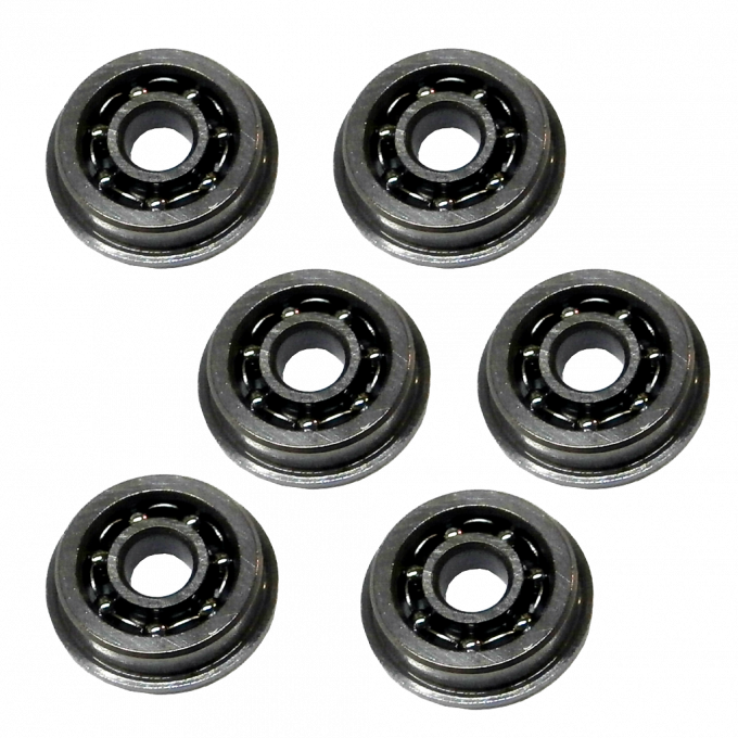Open Steel Bearings bushings 9 mm