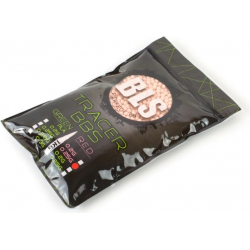 BLS airsoftové nasvetľovacie guličky BIO TRACER 0,20g, 5000 BBs (vrecko) - Červená