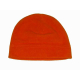 Hat / beanie FLEECE - orange