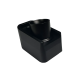 Zvětšená hliníková patka CO2 zásobníku AAP01 Assassin - černá