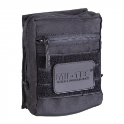 Multi-purpose case with Velcro attachment - Black