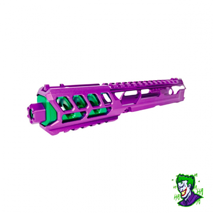CTM FUKU-2 CNC Upper Set V2 pro AAP-01, CUTOUT (dlouhý) - Fialová / zelená