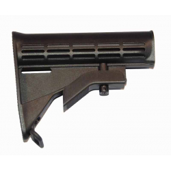 E&L LE Retractable Stock for AR / M4 Airsoft Rifle ( Black )