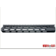 BCM MCMR 13" handguard compatible with M-LOK - Black
