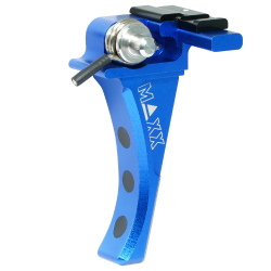 CNC Aluminum Advanced Speed Trigger (Style D) (Blue) for EVO