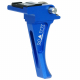 CNC Aluminum Advanced Speed Trigger (Style D) (Blue) for EVO