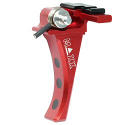 CNC Aluminum Advanced Speed Trigger (Style D) (Red) for EVO