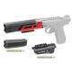 Action Army CNC Barrel Extension AAP01 / AAP-01C (130 mm) - Black