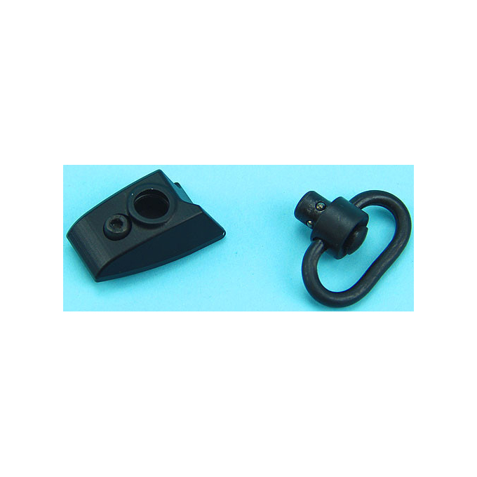 Keymod Sling Swivel Thumb Stop (Left Hand) (Black)