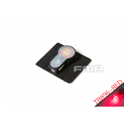 FMA VELCRO System Strobe Light Black ( Red LED )