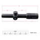 VO GRIMLOCK 1-6x24 SFP GenII LPVO Riflescope - Black