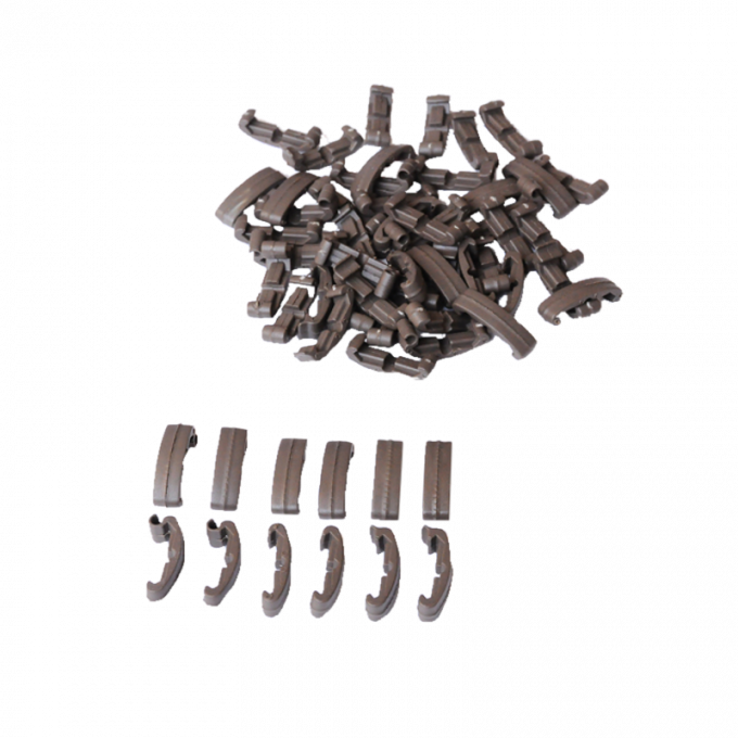 Segmentové krytky RIS, 60ks, zelené