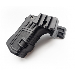 Taktická rukojeť s RIS pro náhradní zásobník pro AAP01 a Glock 17/18/19 - černá