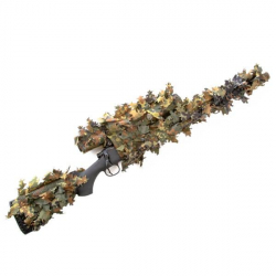 3D maskovací poťah pre klasické odstreľovačské pušky - Flecktarn