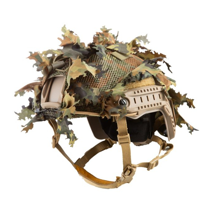 Novritsch maskovací potah na helmu - Flecktarn