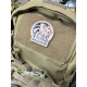 3D PVC Czech Airsoft Association Patch - Tan