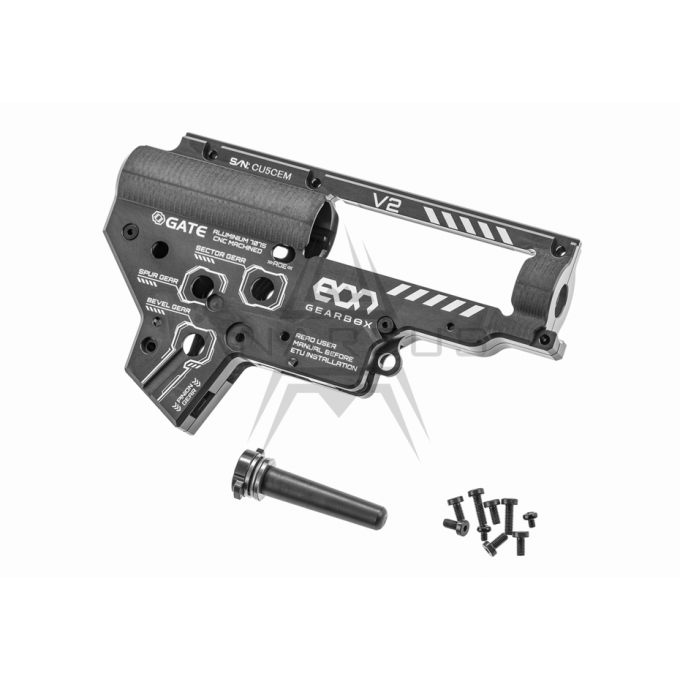 GATE CNC hliníkový mechabox EON V2 (8 mm) - Sivá