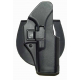 Opaskové plastové pouzdro - holster pro Glock a M&P 9/MP9, černé