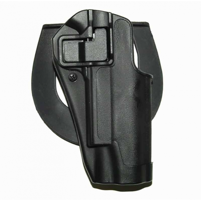 Opaskové plastové pouzdro - holster pro M1911, černé