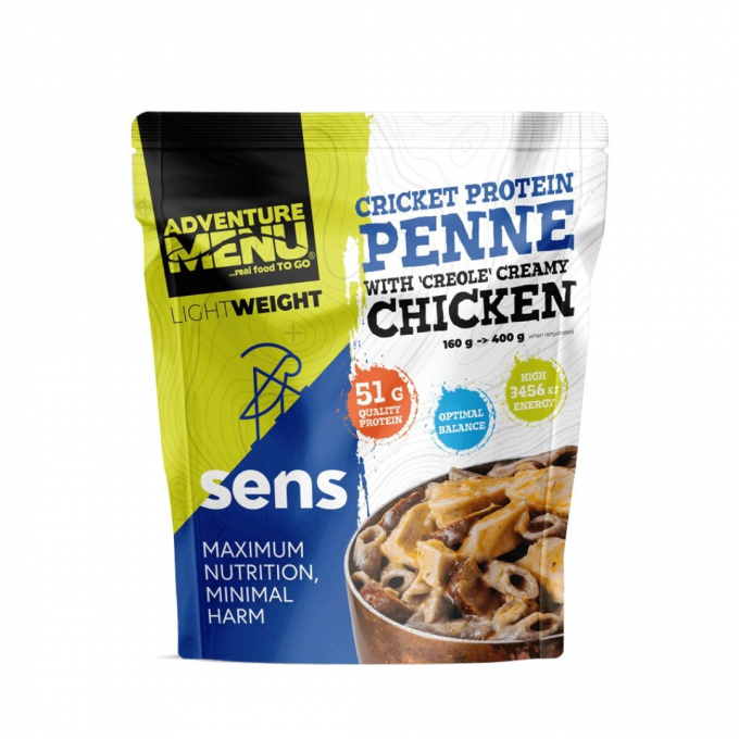 AM Lightweight SENS Cricket Protein Penne with Chicken in Creole Sauce (400 g)
