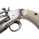 Revolver Schofield 6", stříbrný & Ivory Grip