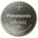 Panasonic CR1632 Lithium Power Battery, 3V - 1 Piece