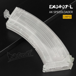 Speedloader type AK, 1000bb - Transparent clear