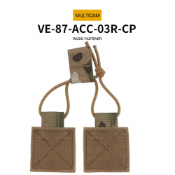 Fastener with velcro for open pouch - MC
