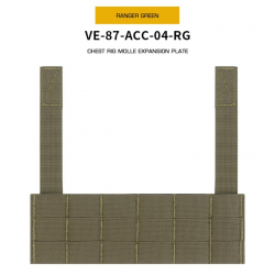 Chest Rig MOLLE Expansion panel - Ranger Green