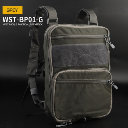 WST Tactical Flat Backpack - Grey