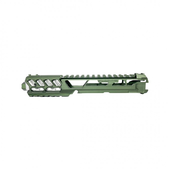 CTM FUKU-2 CNC Upper Set V2 pro AAP-01, CUTOUT (dlouhý) - Army Green / stříbrná